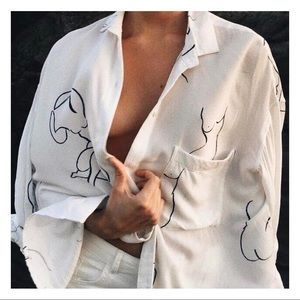 Paloma Wool Leandra Button Down Shirt